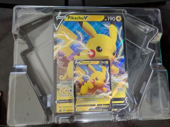 Pikachu Jumbo Promo Card Brand New