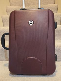 Ciao! Rolling Carry-On Suitcase w/ key and combination lock