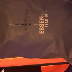 Black and white essential hoodie