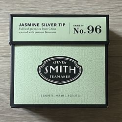 Steven Smith Teamaker No. 96 Jasmine Silver Tip Tea Sachets