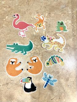 animal felt set-NEW-play, classroom, teacher, daycare, sloth, monkey, tree, zoo, jungle