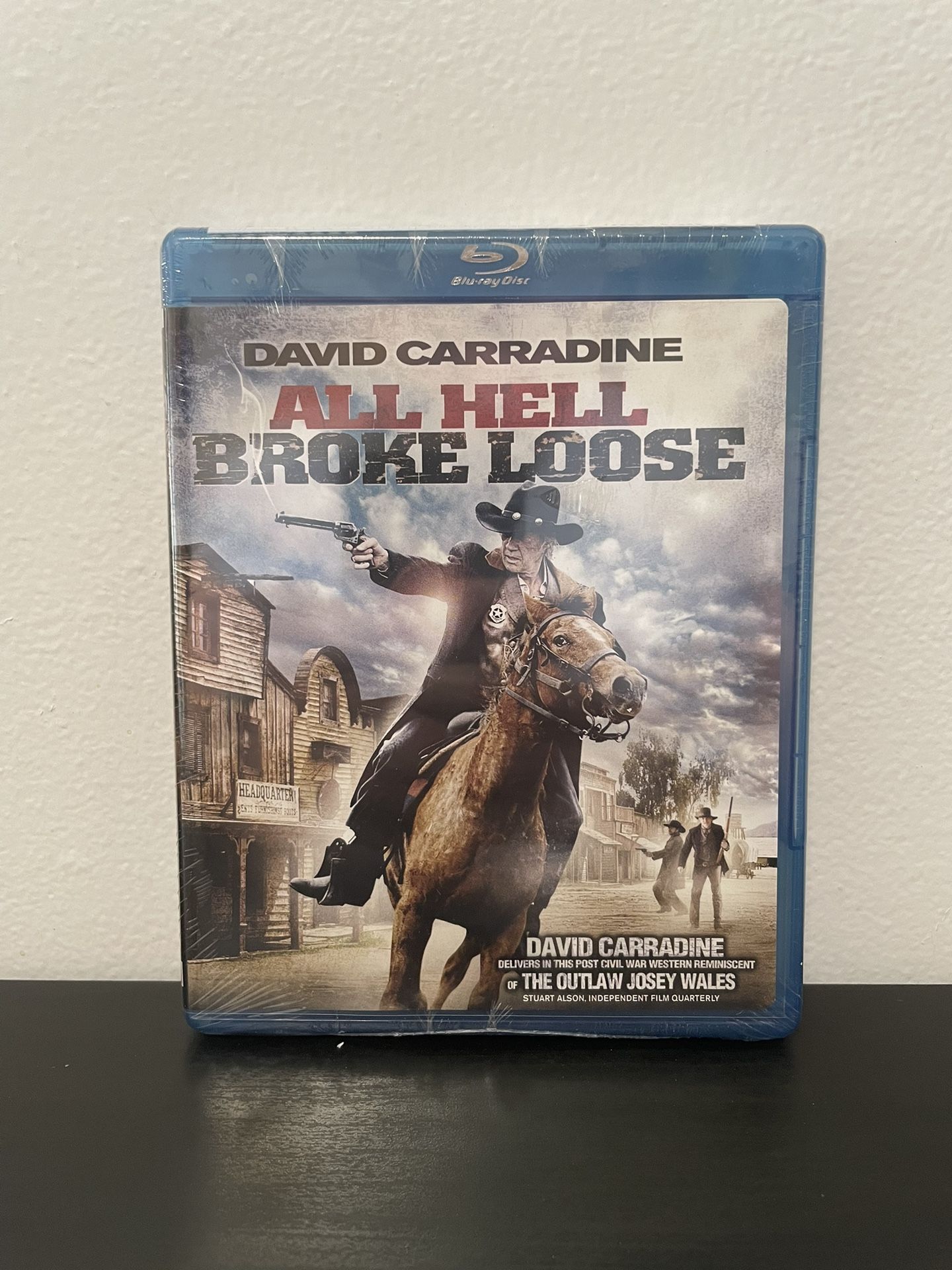 All Hell Broke Loose Blu Ray Movie NEW SEALED Western David Carradine 2009