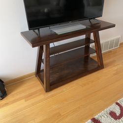 Tv Stand & 3 Piece Coffee Tables