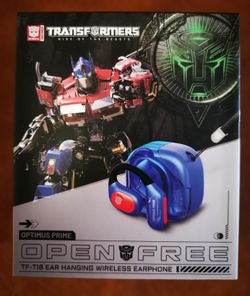 Transformers TF-T18 Bluetooth headset  long battery life Bluetooth 5.4 Brand new! 