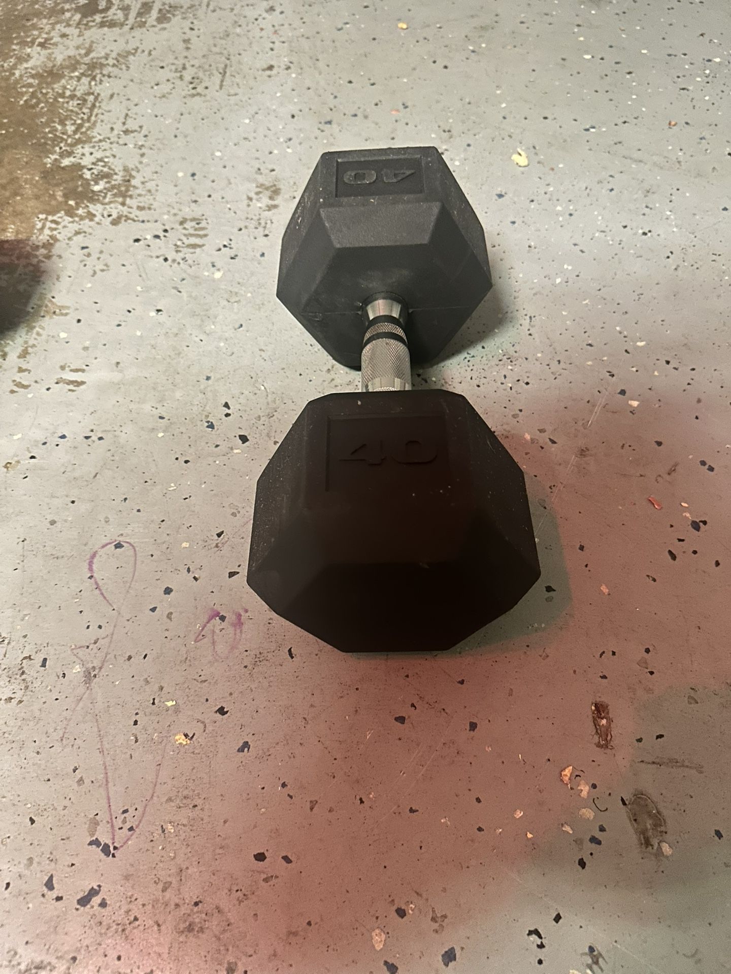 Single 40lbs Dumbbell