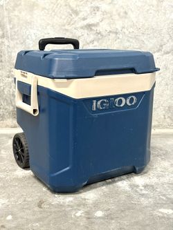 Igloo 62-Quart Rolling Cooler with Handle and Wheels – Clean and Solid