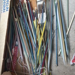 Knitting and Crochet needles 