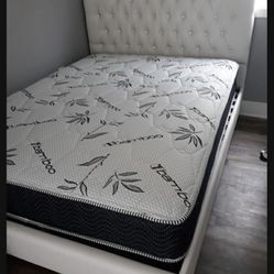 Cama Queen Size Nueva En Caja Incluye Colchón