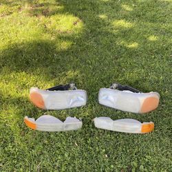 99-06 gmc sierra headlights