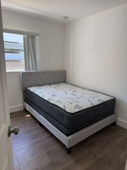 New bed with double mattress