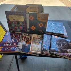 10 "Like New" Quilting Books