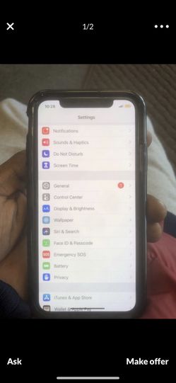 iPhone X for trade