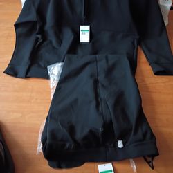 Impossibly Soft Nike Dri Fit 24/7 Men's Half Zip Top and Pants.