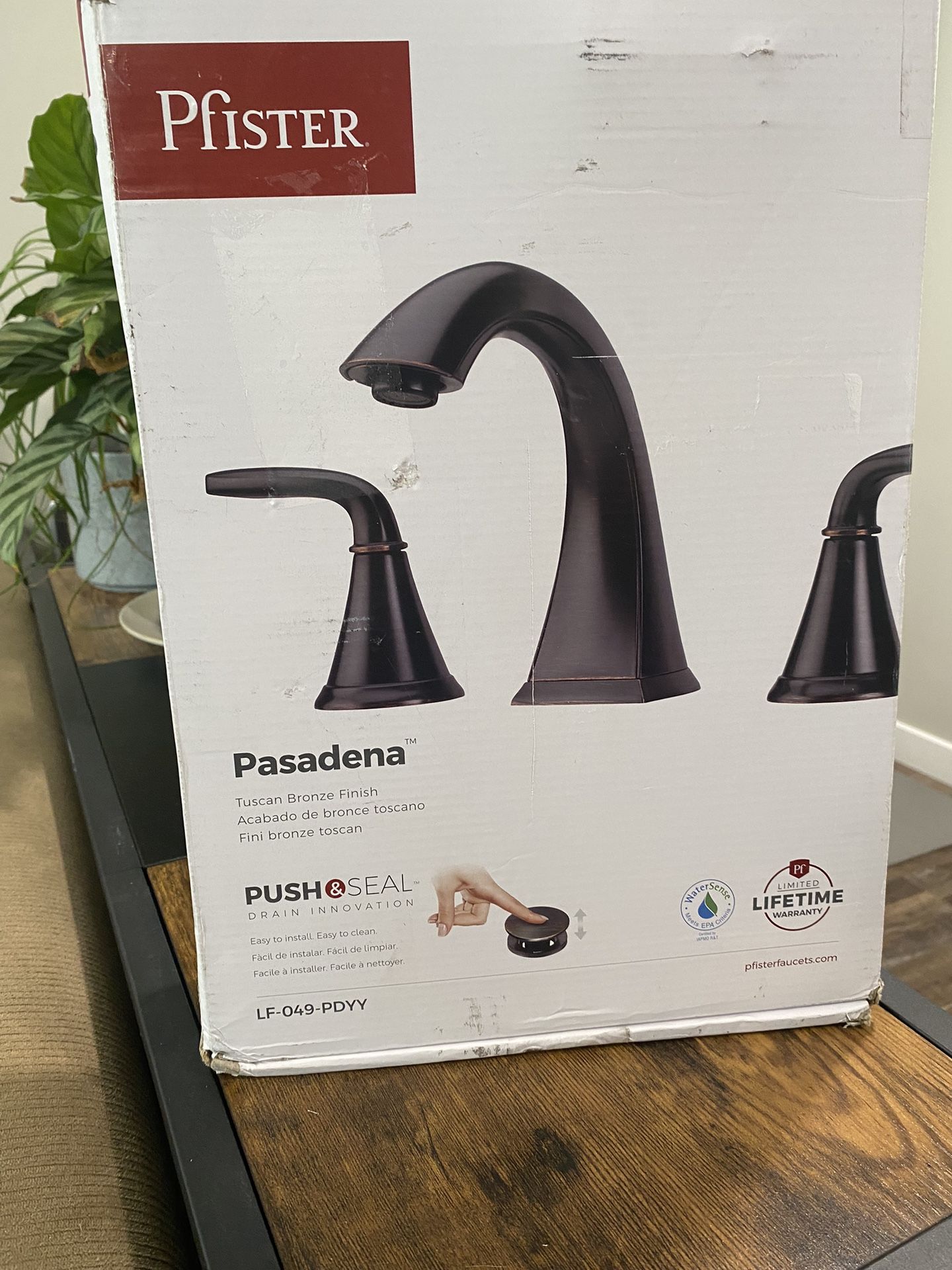 Bathroom Faucet Bronze Finish