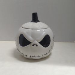 Disney's The Nightmare Before Christmas Jack Skellington pumpkin  cookie jar