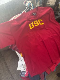 USC Trojans Apparel Lot Nike Team Polos Shirts Vintage NCAA Men