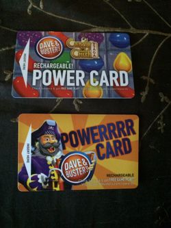 Dave&Busters game Cards $300 for $100