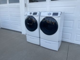 Washer and Electric Dryer