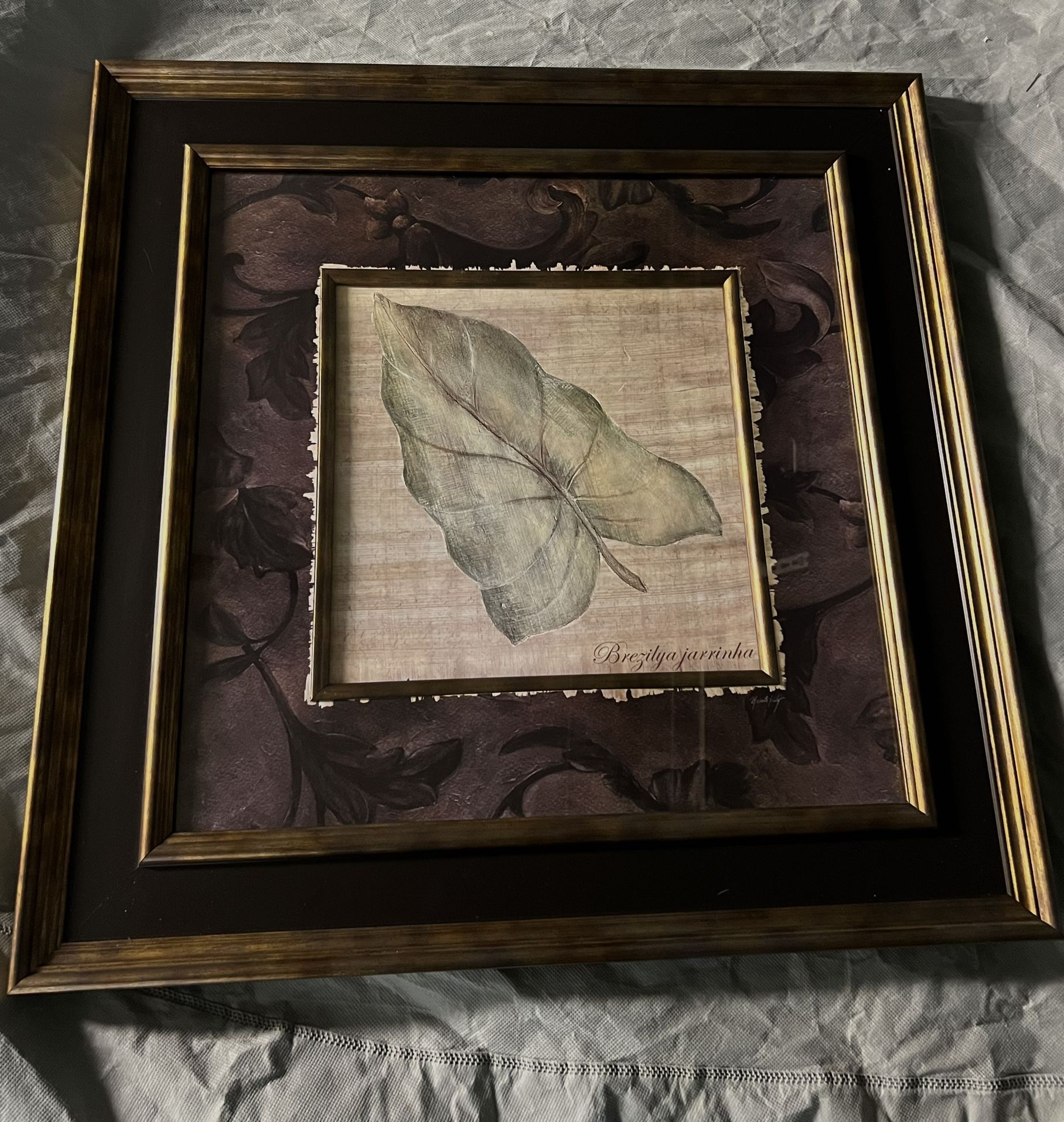 Framed Tropical Artwork (set Of Two)