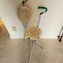 Folding Walking Cane Chair (Portable Seat Cane)
