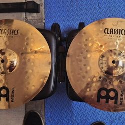Meinl Cymbals 14 inch Classics Custom Medium Hi-hat Cymbals