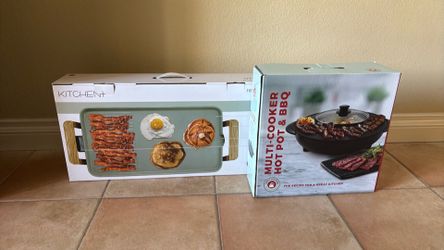 Electric Griddle & Hot Pot & BBQ