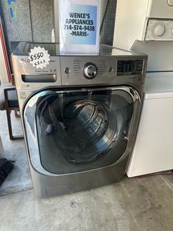 LG FRONT LOAD WASHER 5.2 CUBIC FEET