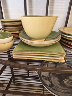 Vietri dish set