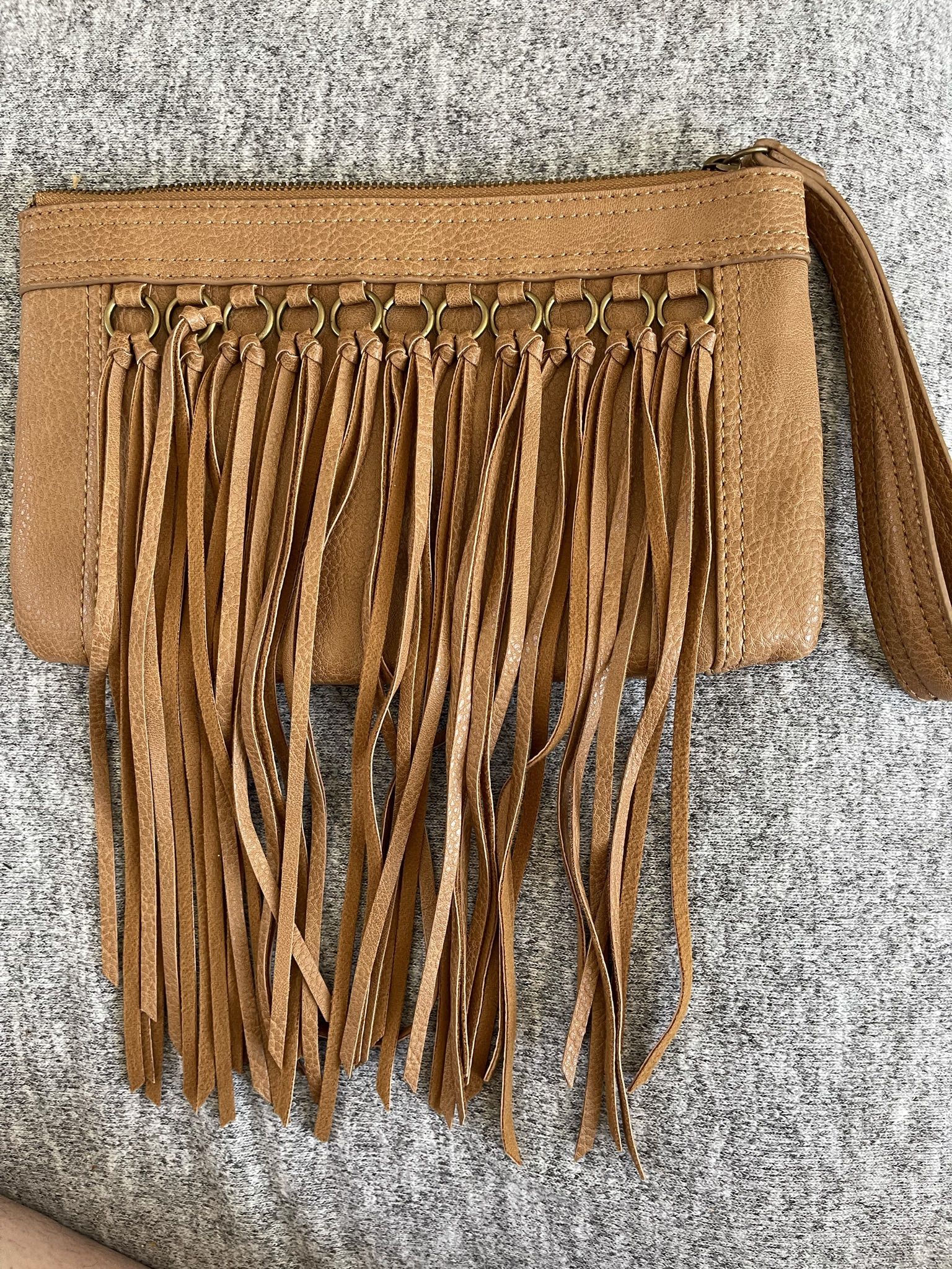 Awesome Fringed Wristlet!