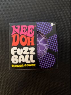 New Nee Doh Fuzz Ball Flower Power - Purple