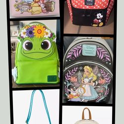 Brand New soft tag loungefly bags