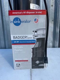 In Sink Erator Badger 500 1/2 HP Food Waste Disposal