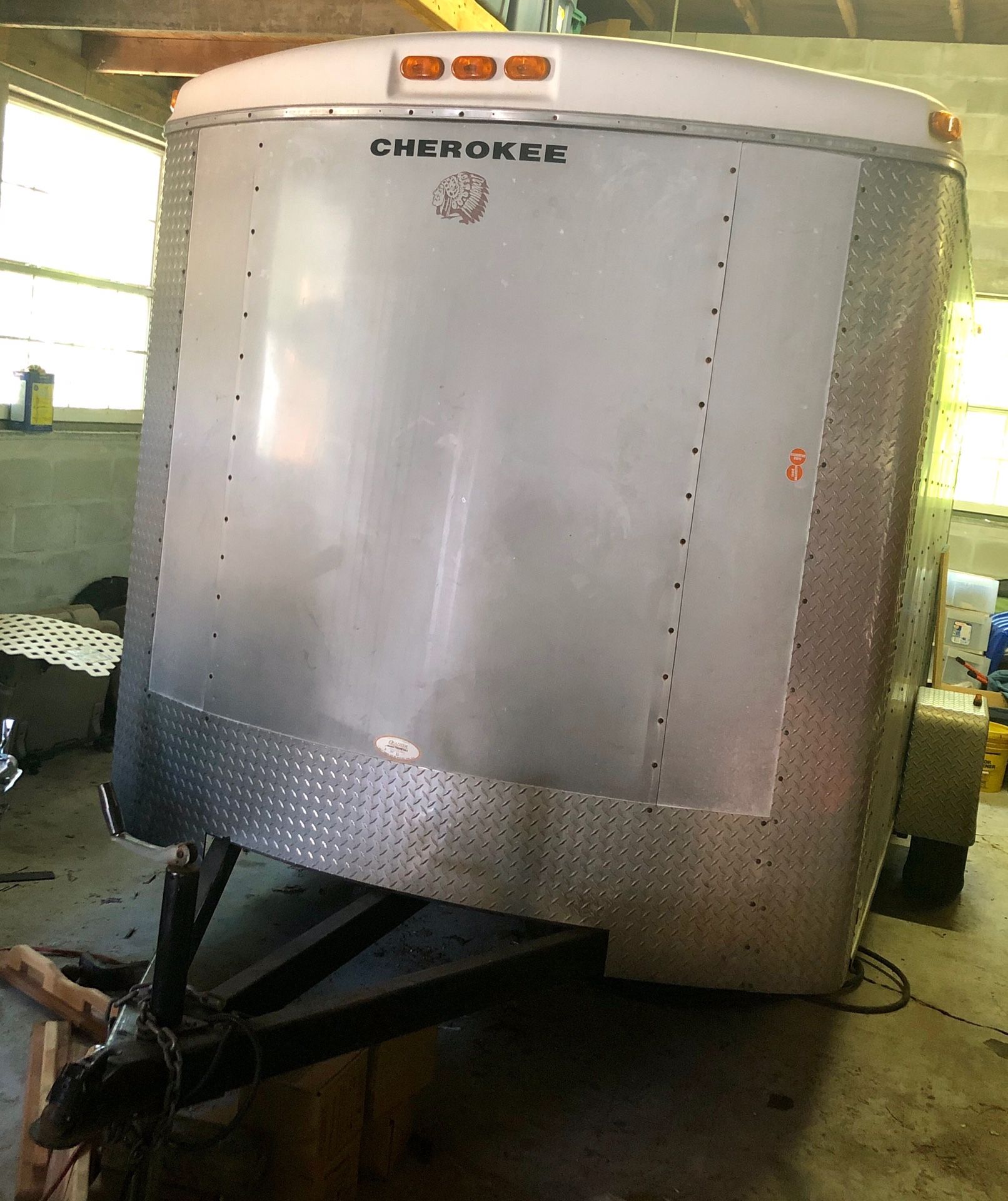 Cherokee enclosed trailer. In good condition. 6x12
