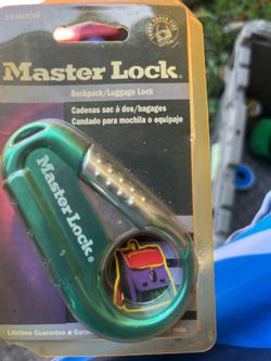 Candado para mochila