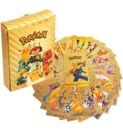Gold Foil Pokémon Style Cards