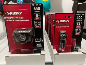 New Husky LED headlamps and flash lights