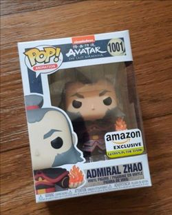 Funko Pop! Avatar Admiral Zhao with Glow in The Dark Fireball Exclusive #1001