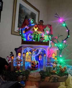 Halloween Disney Haunted House With Lights & Music🎃👻
