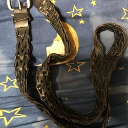 Genuine leather Belt Mens, size 36, ( READ DESCRIPTION )