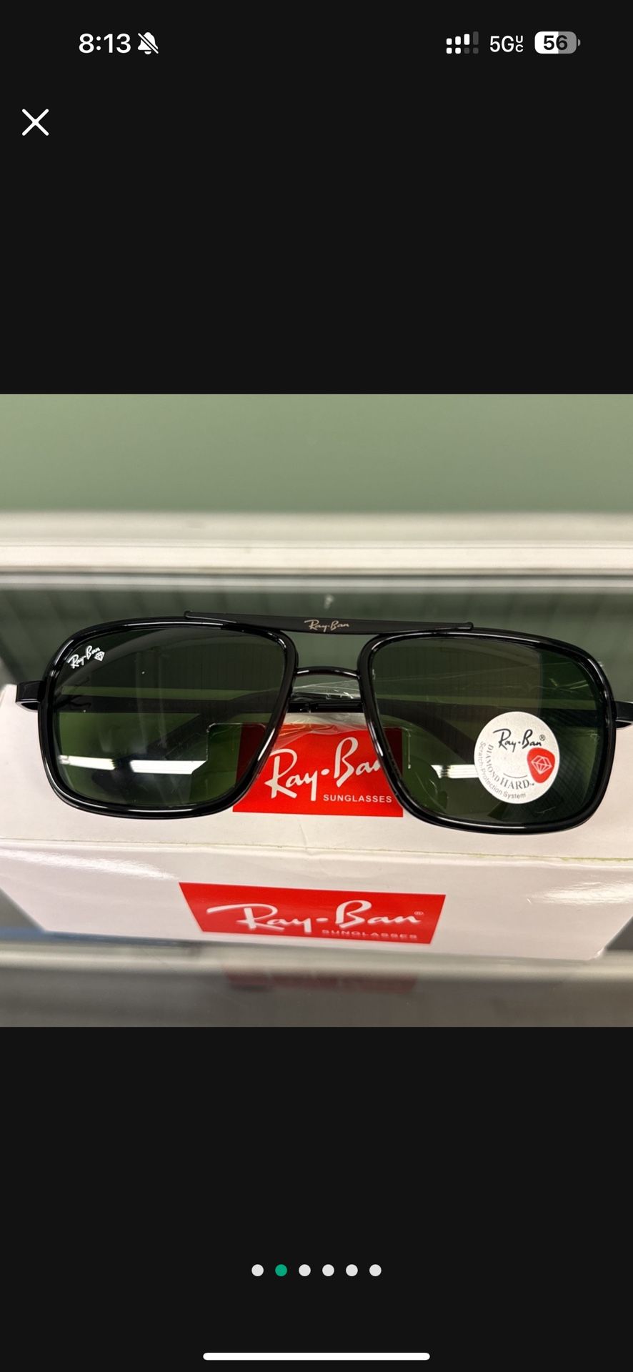 Ray Ban Brand New Sunglasses Scratchless