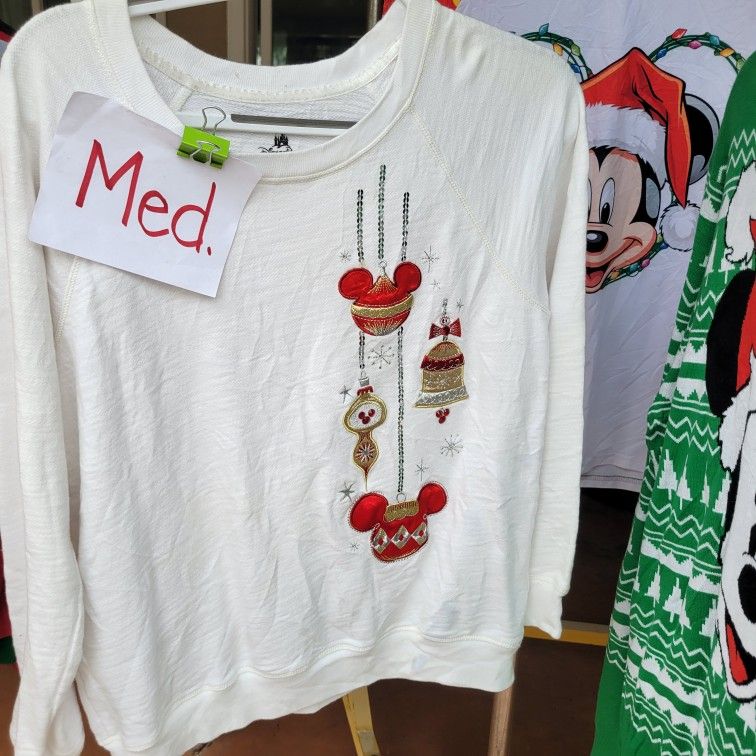 Adult MEDIUM disney Mickey Christmas Ugly Sweater