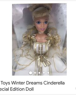Disney Cinderella Winter Dreams Exclusive Doll