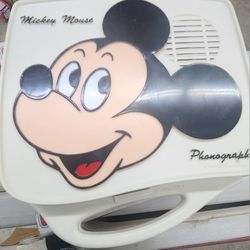 Mickey mouse phono player