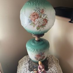 Antique Handpainted Lamps