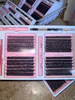 Lash clusters