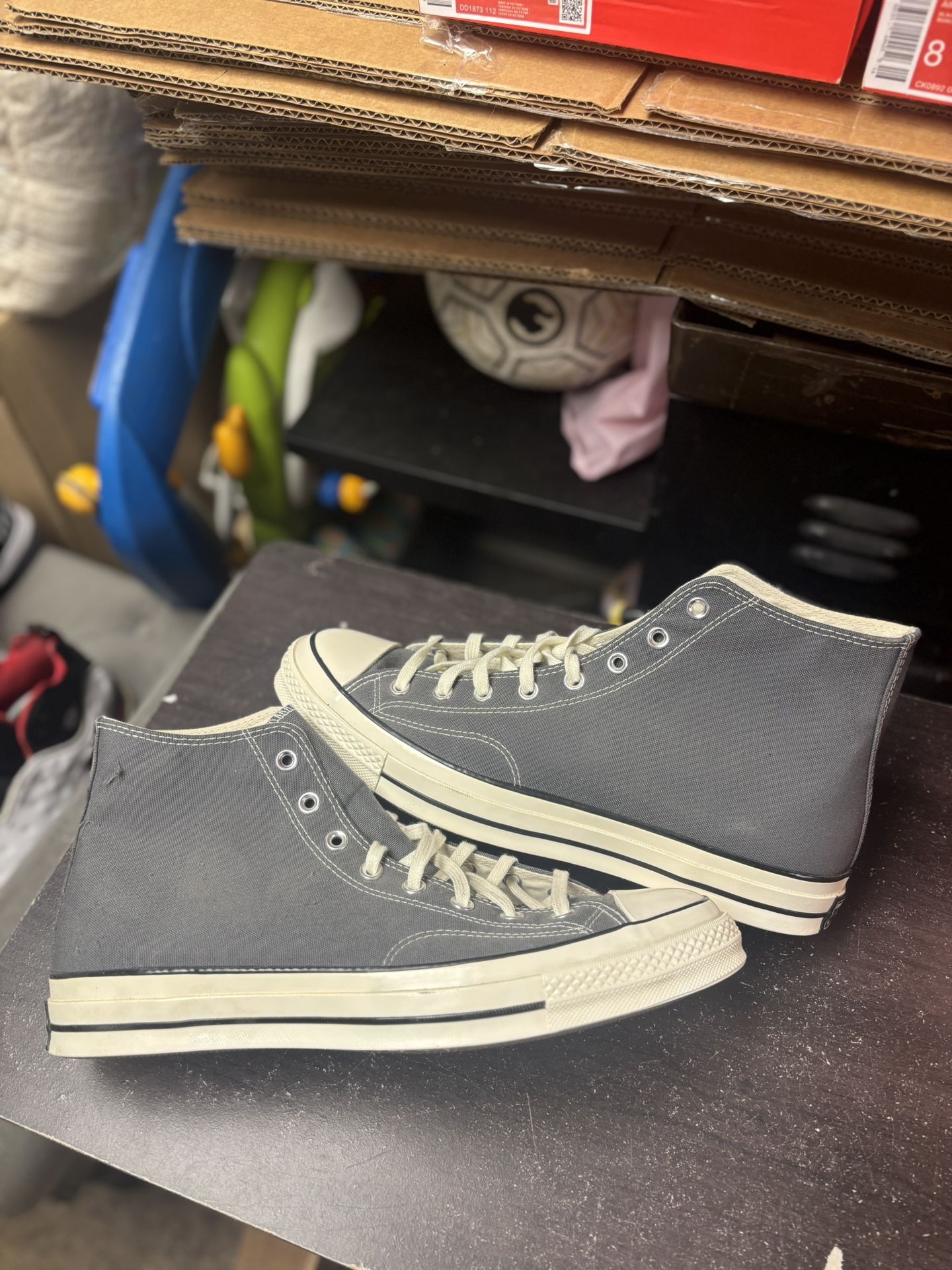 Grey Converse