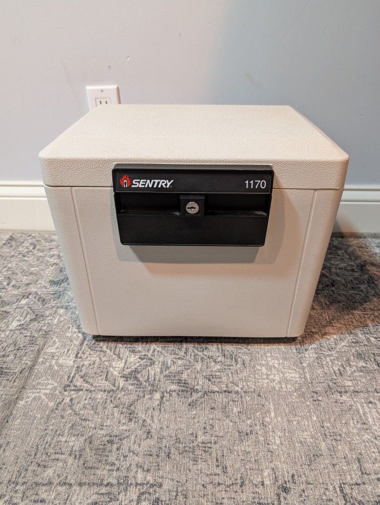 Sentry 1170 and Sentry 1100 Safes, Plus Cash Box That Needs A Lock