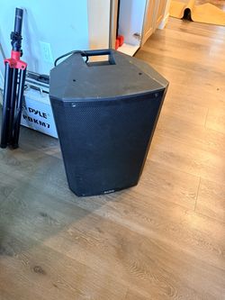 PA speaker W/stand