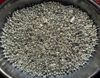 Various Silver Tone Beads