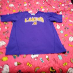 Lakers Teeshirt Size Large Adults 